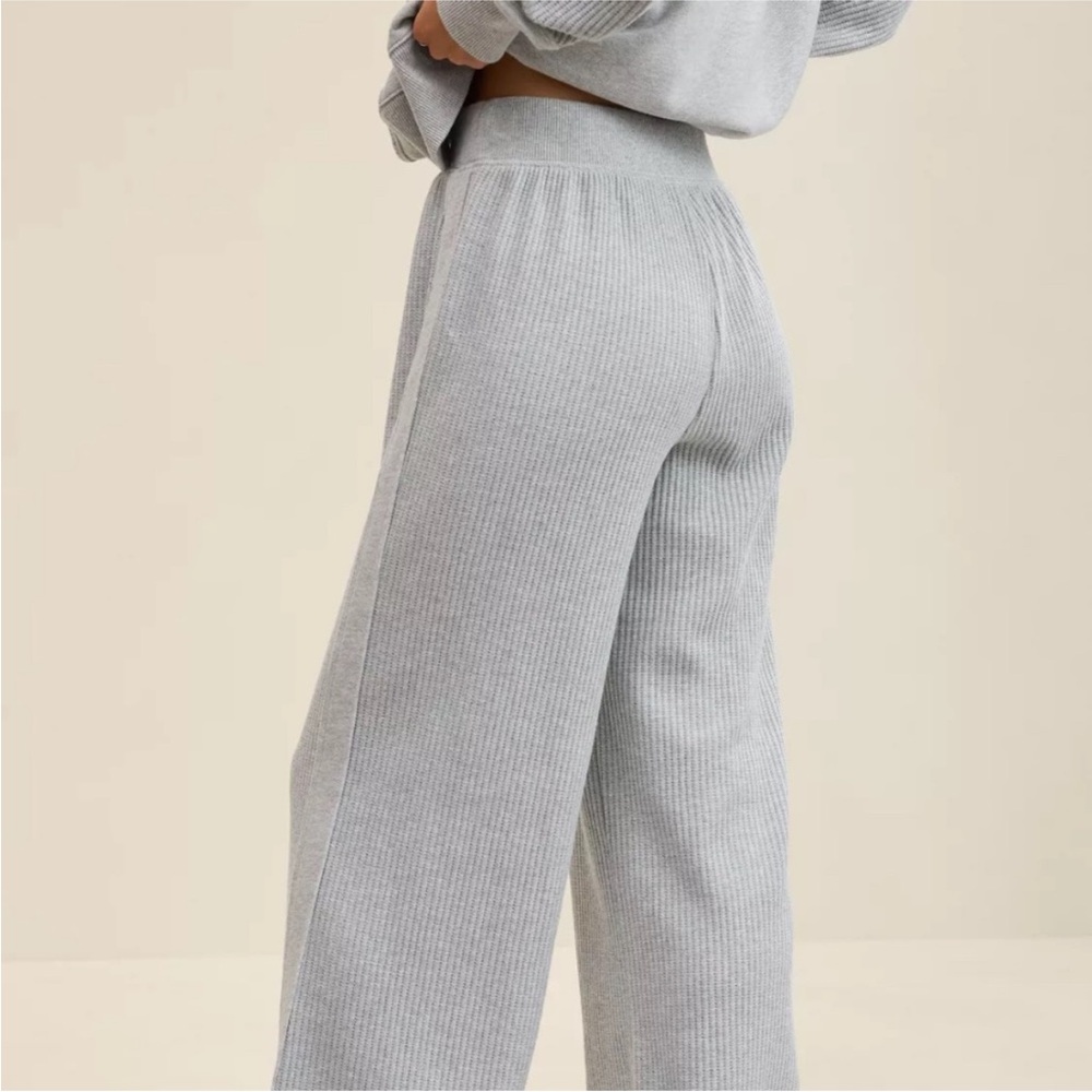 Aerie Essential Waffle Trouser - Picture 4 of 8